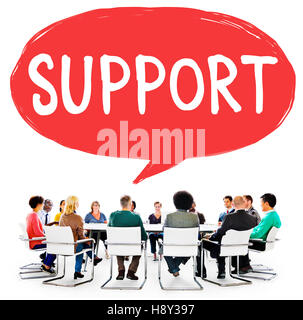 Support Service Help Assistance Guidance Concept Stock Photo