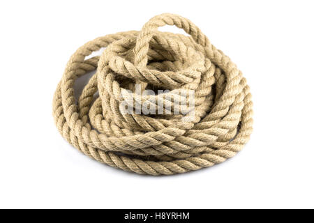 Twisted thick rope Stock Photo by ©romantsubin 126303040