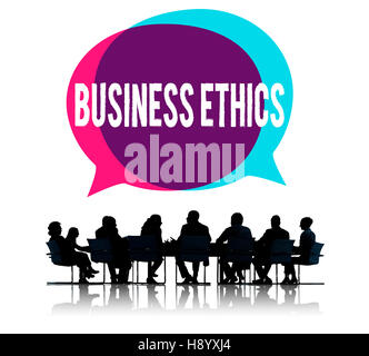 Business Ethics Honesty Ideology Responsibility Strategy Concept Stock Photo