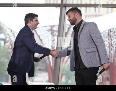 Las Vegas, NV, USA. 16th Nov, 2016. Ricky Martin attends a news conference announcing his residency at The Park Theater at the Monte Carlo Resort and Casino on November 16, 2016 in Las Vegas, Nevada. Credit:  Majo Grossi/Media Punch/Alamy Live News Stock Photo