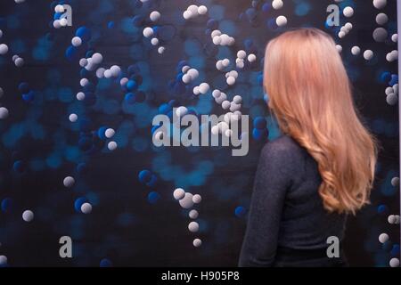 Edinburgh, Scotland, UK. 17th November, 2016. Edinburgh's City Art Centre stages A Sketch of the Universe: Art, Science and the Influence of D'Arcy Thompson, a major new exhibition of modern and contemporary art inspired by the pioneering Edinburgh-born biologist D'Arcy Thompson (1860 Ð 1948).   The exhibition which features over 90 artworks and museum objects on loan from the D'Arcy Thompson Zoology Museum at the University of Dundee - opens at the Council's City Art Centre from 19 November. Credit:  Richard Dyson/Alamy Live News Stock Photo