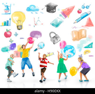 Drawing Inspiration Innovation Ideas Creative Concept Stock Photo