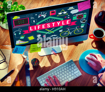 Lifestyle Hobby Passion Habits Culture Behavior Concept Stock Photo