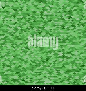 Abstract Mosaic Green Triangles Background Stock Vector