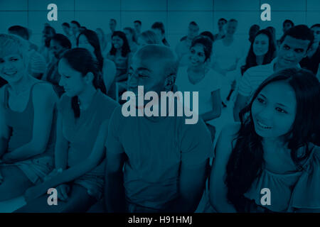 Variation Community People Seminar Lecture Concept Stock Photo