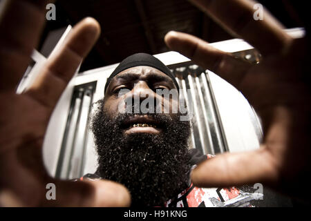 Kevin Ferguson AKA Kimbo Slice at the Mandalay Bay Hotel and Casino on July 10, 2009 in Las Vegas, Nevada. Photo by Francis Specker Stock Photo