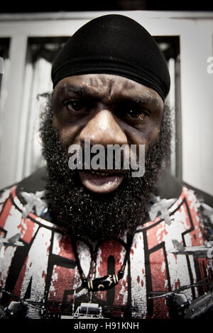 Kevin Ferguson AKA Kimbo Slice at the Mandalay Bay Hotel and Casino on July 10, 2009 in Las Vegas, Nevada. Photo by Francis Specker Stock Photo