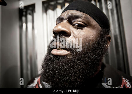 Kevin Ferguson AKA Kimbo Slice at the Mandalay Bay Hotel and Casino on July 10, 2009 in Las Vegas, Nevada. Photo by Francis Specker Stock Photo