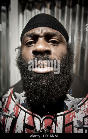 Kevin Ferguson AKA Kimbo Slice at the Mandalay Bay Hotel and Casino on July 10, 2009 in Las Vegas, Nevada. Photo by Francis Specker Stock Photo