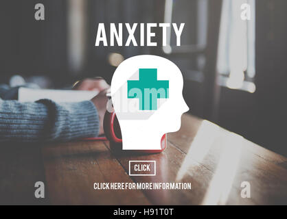 Anxiety Disorder Apprehension Medical Concept Stock Photo