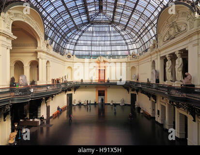 Chile, Santiago, Interior view of The Chilean National Museum of Fine Arts(MNBA). Stock Photo