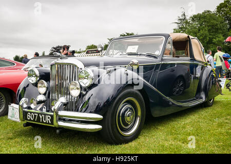 Vintage car show - Jaguar Mark V Stock Photo