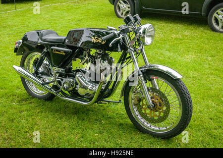 Vintage car show - Norton Commando 750 Stock Photo