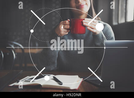 Focus Concentrate Clarity Determine Inspiration Concept Stock Photo