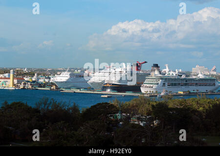 Cruise ship terminal, Nassau, Bahamas Stock Photo