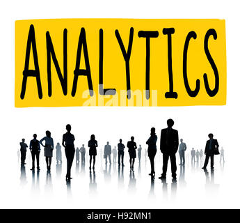 Analytics Analysis Data Information Planning Statistics Concept Stock Photo