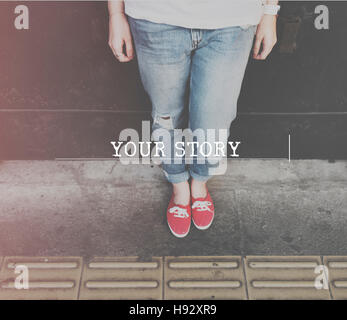 Yor Story Life Moments Memory Concept Stock Photo