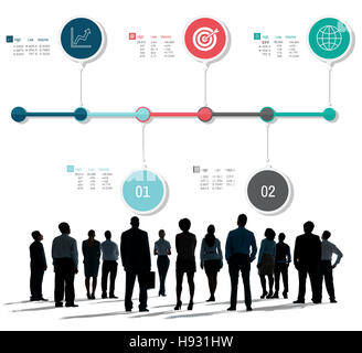 Analysis Data Diagram Inforgrapic Information Concept Stock Photo