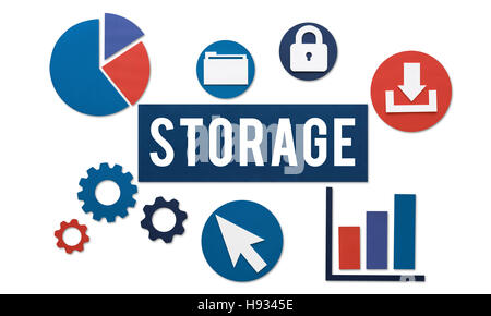 Storage Data Information Technology Concept Stock Photo
