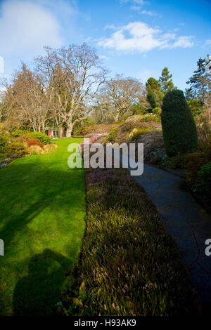 Abkhazi Garden,Victoria,Vancouver Island, Brithish Columbia, Canada Stock Photo