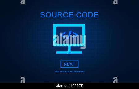 Source Code System PHP Open Source Concept Stock Photo - Alamy