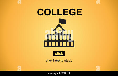College Education Knowledge University Academic Concept Stock Photo