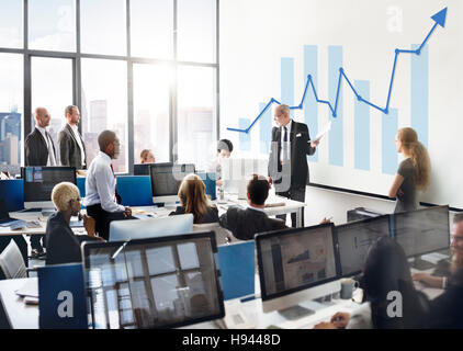 Leadership Management Skills Leader Support Concept Stock Photo