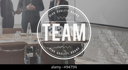 Team Teamwork Partners Organization Cooperation Concept Stock Photo - Alamy