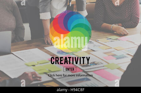 CMYK RGB Colour Colorscheme Creativity Concept Stock Photo