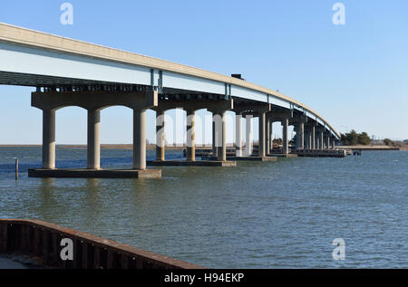 Brigantine Boulevard Bridge Atlantic City New Jersey Stock Photo