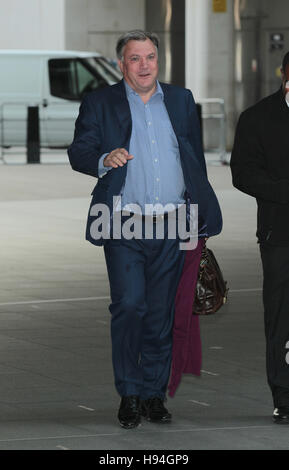 Ed Balls, Strictly Come Dancing contestant seen at the BBC studios London on 04 Sep, 2016 Stock Photo