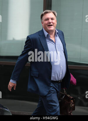 Ed Balls, Strictly Come Dancing contestant seen at the BBC studios London on 04 Sep, 2016 Stock Photo