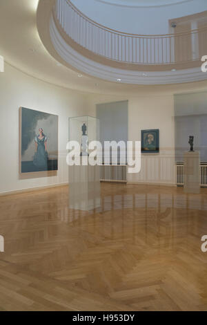 Berlin, Germany. 18th Nov, 2016. View of the exhibition 'Confrontation' at the Kunstmuseum of the Scharf Gerstenberg collection in Charlottenburg in Berlin, Germany, 18 November 2016. The Berggruen museum presents an exhibition on the US-American painter George Condo, open from 19 November 2016. PHOTO: PAUL ZINKEN/dpa/Alamy Live News