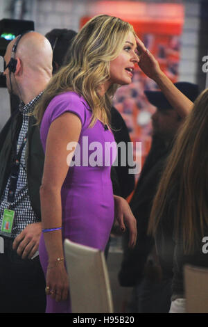 NEW YORK, NY November 18: Rebecca Romijn at Today Show to talk about the new season of the Librarians in New York City.November 18, 2016. Credit:RW/MediaPunch Stock Photo