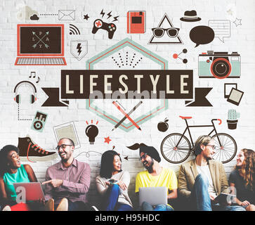 Lifestyle Hobby Passion Habits Culture Behavior Concept Stock Photo