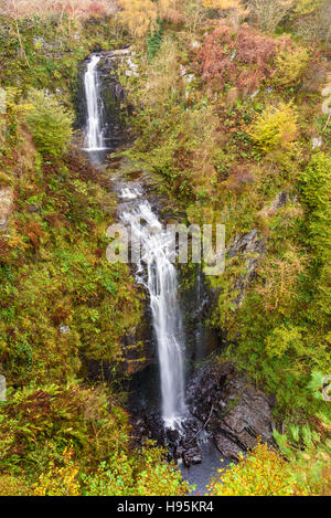 Glenashdale Falls, near Whiting Bay, Isle of Arran, North Ayrshire, Scotland Stock Photo