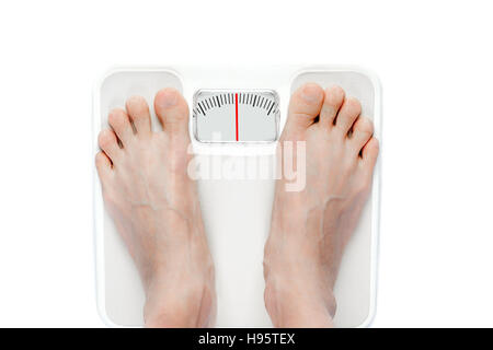 Mechanical bathroom scales hi-res stock photography and images - Alamy