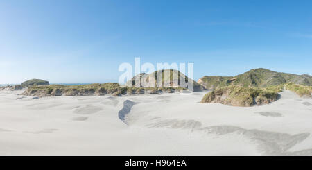 Cape Farewell Nature Reserve in New Zealand's South Island. Stock Photo