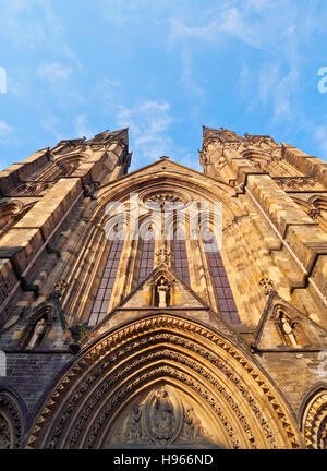 UK, Scotland, Edinburgh, View of the St Mary's Cathedral. Stock Photo