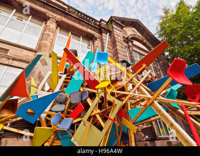 UK, Scotland, Edinburgh, View of the Summerhall. Stock Photo