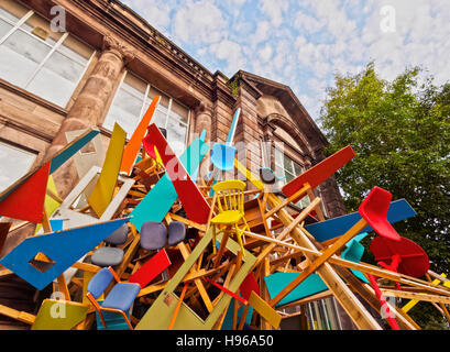 UK, Scotland, Edinburgh, View of the Summerhall. Stock Photo