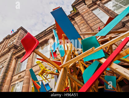 UK, Scotland, Edinburgh, View of the Summerhall. Stock Photo