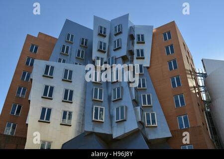 The Massachusetts Institute of Technology's (MiT) iconic Stata center designed in a modernest architectural style. Stock Photo