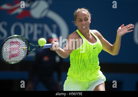 MADISON KEYS (USA) at the US Open 2016 Championships in Flushing Meadows,New York,USA Stock Photo