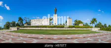 Panorama of the Che Guevara Mausoleum in Santa Clara, Cuba. Stock Photo