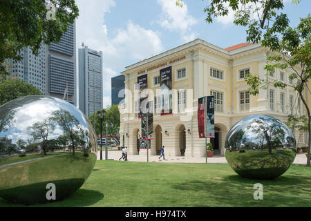 Asian Civilisations Museum (ACM), Empress Place, Civic District, Singapore Island, Singapore Stock Photo