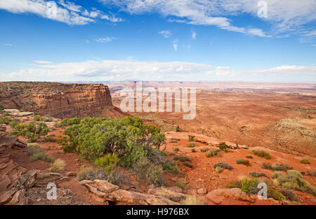 'Island of the sky' of the Canyonlands Narional Park in Utah, USA Stock Photo