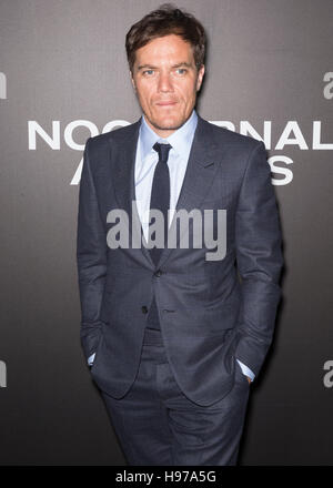 New York City, USA - November 17, 2016: Actor Michael Shannon attends the 'Nocturnal Animals' New York premiere held at The Paris Theatre Stock Photo