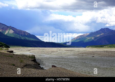 Denali National Park and Preserve (Mount McKinley), Alaska Stock Photo
