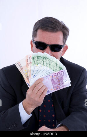Symbolic picture for tax avoidance, black money Stock Photo